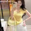 Áo Thun Mùa Hè Màu Sắc Đa Dạng, Cổ Thun và Nút Nửa Mở