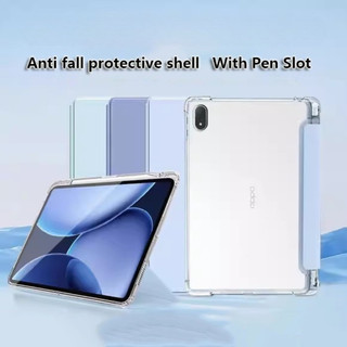 Ốp Khe Cắm Bút Transprent Cho OPPO Pad Mini 8.8 2026 SE 11 Neo 11.4 Vỏ Bảo Vệ