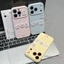 Ốp điện thoại 3D DIY Bling Crystal Puppy cho iPhone 17 16 15 14 13 12 11 Pro Max
