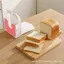 Máy thái bánh mì nướng Dụng cụ cắt bánh mì nướng Sandwich Máy thái lát Giá cắt DIY Dụng cụ làm bánh KGKI