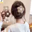 Vintage Kẹp Tóc Hoa cho Bé Gái - Thanh Lịch và Phù Hợp làm Quà Tặng