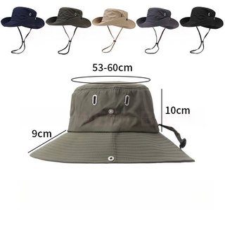 Mũ xô nylon chống nắng và gió, phù hợp cho đi bộ đường dài và câu cá