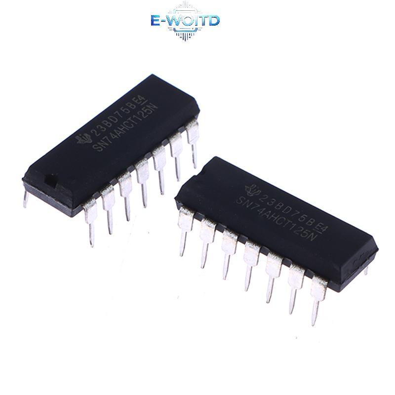 E-WOITD 5 cái / lốc SN74AHCT125N 74AHCT125 74AHCT125N Chip Logic DIP-14 E-WOITD