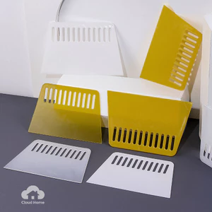 Dụng cụ cạo nhựa hình thang, dụng cụ dán phim khổ lớn, dụng cụ dán giấy dán tường, dụng cụ sơn, dụng cụ trét bột trét.