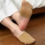 Vớ thoáng khí cho giày cao gót - Tất nửa ngón mùa hè chống trượt - Trang phục hàng ngày cho nữ - Phụ kiện trang điểm - Tất mắt cá chân màu trơn vô hình [Giao hàng miễn phí]