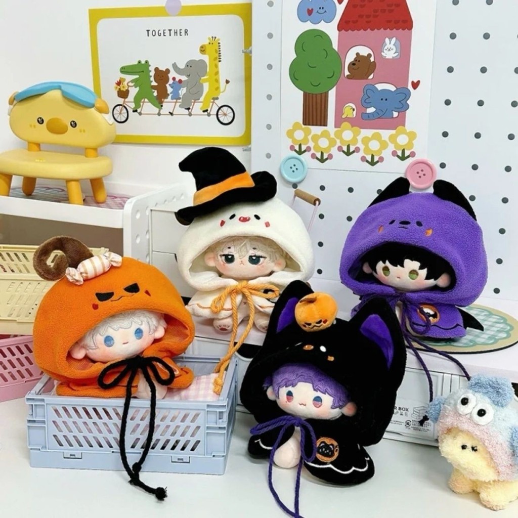 Magic Áo Cho Bé Quần Áo Labububucu Ma Móng Vuốt Quần Áo Sao Biển Thân 10 / 15cm Halloween Mặc Thay Thế Đầm 4.27