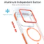Ốp Lưng Cho Xiaomi 15 Ultra 14T PRO Redmi NOTE 14 5G 13 5G Note 12 4G Trong Suốt Từ Tính Sạc Không Dây Vỏ Điện Thoại acrylic Bảo Vệ Ống Kính Chống Sốc Mặt Sau Cứng