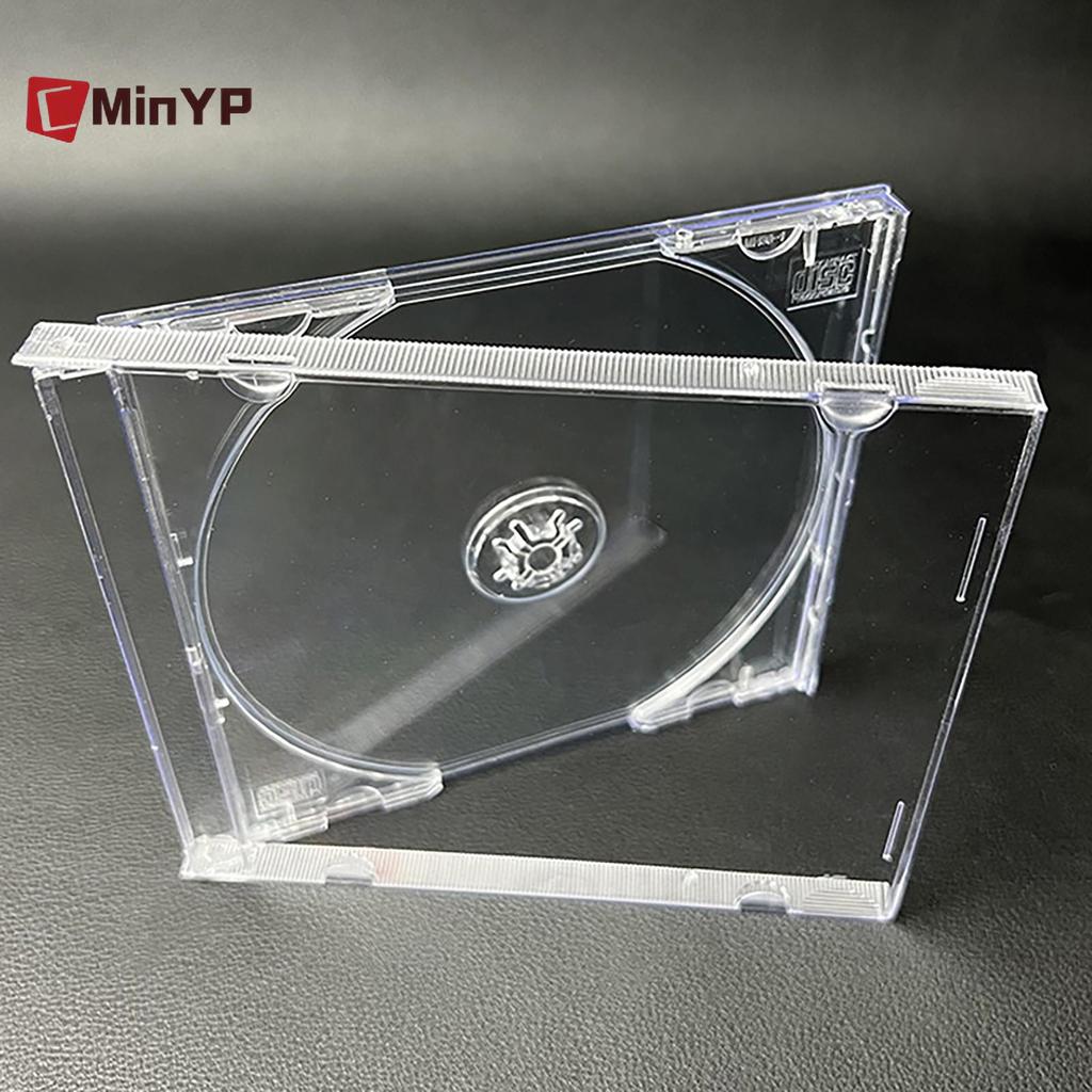 CMinYP Nhựa Trong Suốt Đĩa Đơn Hộp Đựng CD CD CD CD Thiên Tính Đĩa DVD Hộp Bảo Quản Hộp Sắp Xếp Album Hộp Trường Hợp Vinh Quang