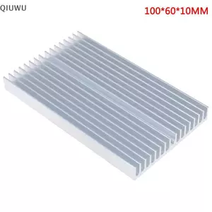 Bộ tản nhiệt Chip làm mát tản nhiệt bằng nhôm QIUWU 100 * 60 * 10mm cho bộ chuyển đổi nguồn LED IC.