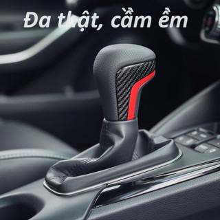 Toyota GR TRD Shift Knob Racing Gear Lever Da Carbon Look Nâng cấp nội thất tự động