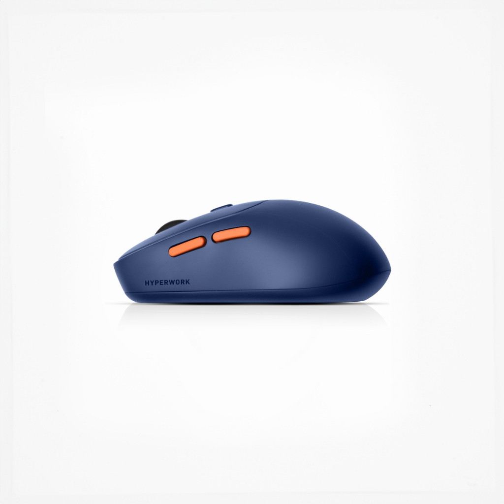 Chuột không dây HyperWork Silentium Mini - HPW-MS01M - Bluetooth 5.1 & Wireless 2.4 - Chính Hãng