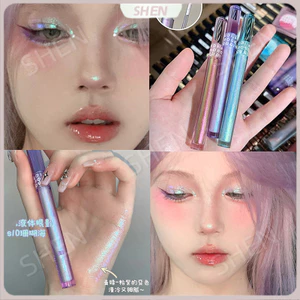 Liquid Fine Long Lanh Phấn Mắt Sequin Lấp Lánh Ngọc Trai Làm Đẹp Mỹ Phẩm Nằm Silkworm Liquid Eyeshadow