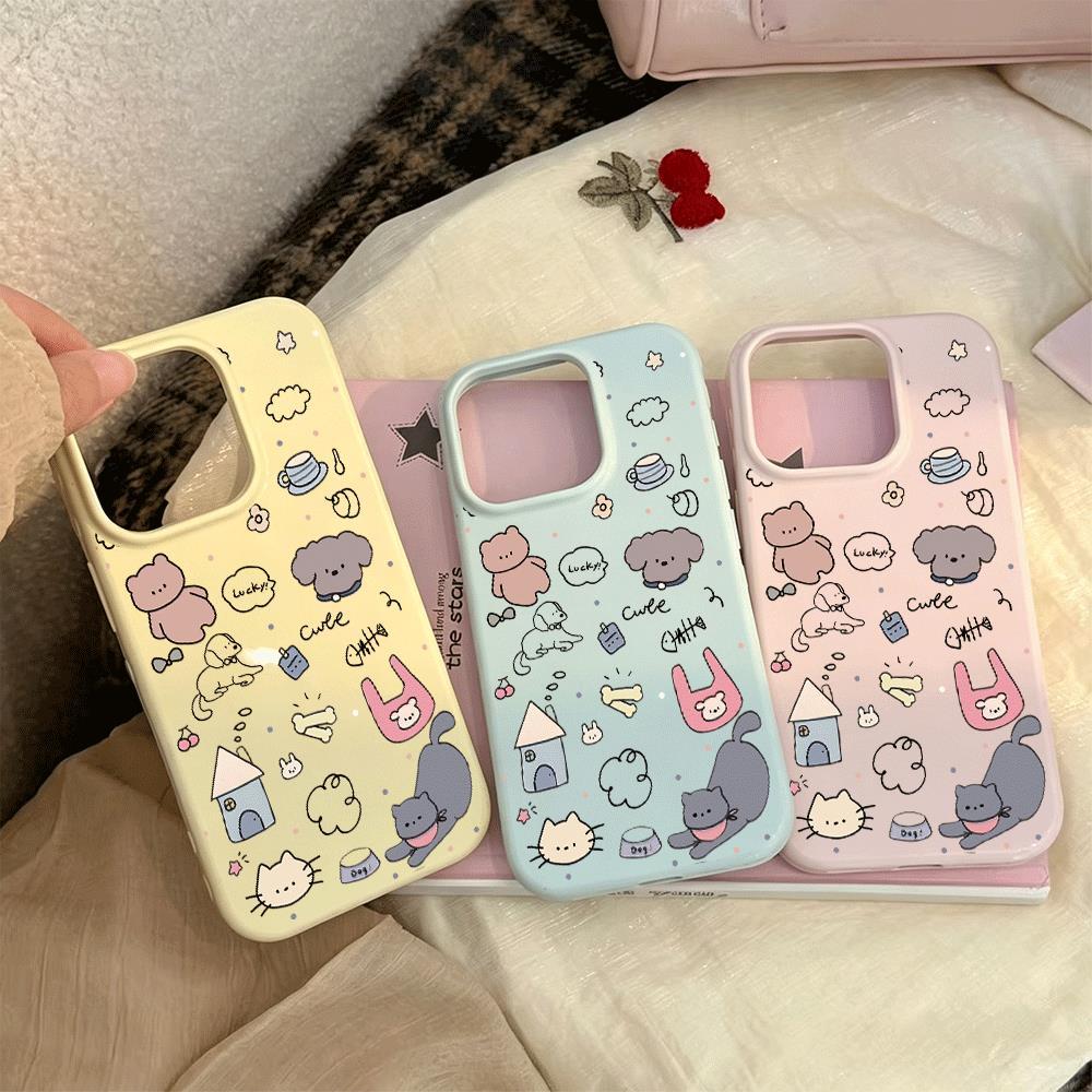 Đối tác nhỏ Ứnhỏ dụng iPhone 1716/15/14 Trường hợp 13/12/11xr Dễ thương 8/7