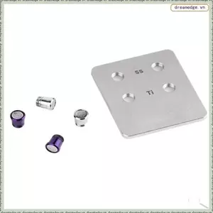 Vòi phun âm thanh điều chỉnh âm thanh M5x0.5 ren Hợp kim titan / Ống tai nghe có thể hoán đổi cho nhau bằng thép không gỉ cho Nx8 Iems