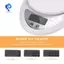 Cân kỹ thuật số LED 5kg / 1g Cân điện tử di động Cân bằng trọng lượng đo thực phẩm cho nhà bếp