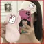SY Phim Hoạt Hình HelloKitty In Mắt Mặt nạ Silk Blackout Mặt nạ mắt Mềm mại và thoải mái cho giấc ngủ văn phòng
