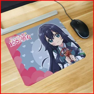 ST2 100 Bạn Gái Thực Sự Thực Sự Yêu Bạn Anime Mousepad Chống Trơn Trượt Chống Thấm Nước Miếng Lót Chuột Bàn Acc