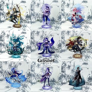 Genshin impact figure Columbina Shogun Furina stand