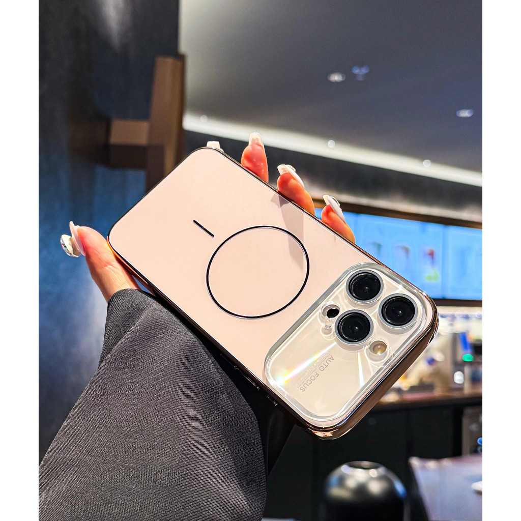 Ốp điện thoại từ tính iPhone 17 Pro Max Vỏ bảo vệ tản nhiệt Cửa sổ lớn, Bảo vệ toàn diện, Tương thích với iPhone 16 Pro Max, Vỏ iPhone 16 mới, 15 Pro Max, iPhone 13