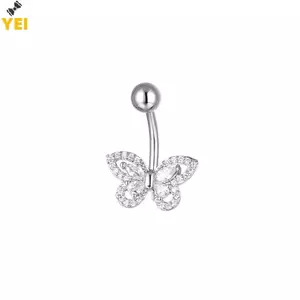 < YEI > Titan Rốn Nhiều Phong Cách Bướm Trang Sức rốn Thời Trang Nữ Trang Sức Đục Lỗ Móng Tay rốn Mới