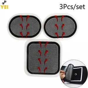 < YEI > 3 Miếng Dán Bụng Thay Thế Tấm Gel Tấm Điện Cực Miếng Dán Kích Thích Cơ Điện Độ Dẫn Xuất Tuyệt Vời Có Thể Tái Sử Dụng Mới