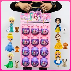 Công Chúa Frozen Elsa Xoắn Máy Đồ Chơi Trẻ Em Bé Gái Trẻ Em Bất Ngờ Bí Ẩn Hộp Bóng Nhỏ 5.4