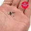Ge 10 chiếc 681ZZ Vòng bi Mini thu nhỏ Vòng bi siêu nhỏ mở kim loại 1x3x1mm n