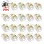 Bộ kết nối dải LED 2 chân 8 mm Kẹp không hàn cho dải đèn LED SMD / COB màu đơn