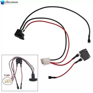 Giao diện sạc xe điện cho trẻ em Kết nối 3 chân cho các mẫu 6V / 12V / 24V