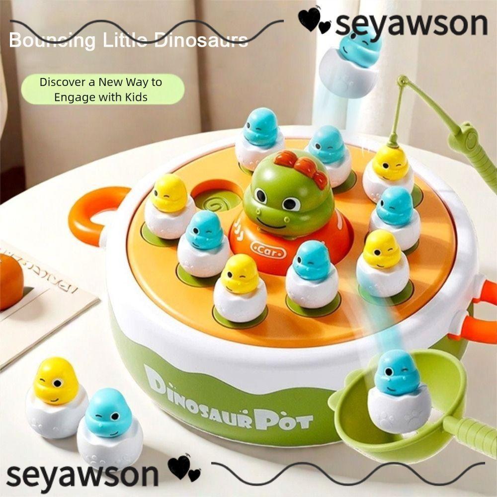 Trò chơi câu cá khủng long SEYAWSON, Trò chơi bật lên bánh xe xoay khủng long nảy, Thiết kế tương tác đa chức năng Tính năng âm nhạc Bảng khởi động trò chơi cờ vua