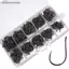 Bộ móc câu cá bằng thép Carbon cao 100-500 CÁI - Câu chuyện thép gai sắc bén để câu cá Ro FSI