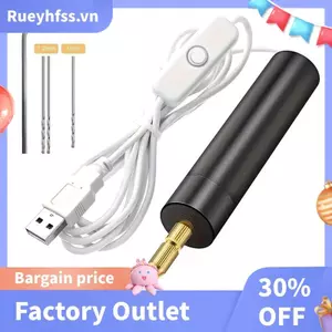 Điện USB Mini Bộ Khoan USB Dụng Cụ Xoay Khắc Bút Khoan Dụng Cụ Trang Sức Có Mũi Khoan Dụng Cụ Điện