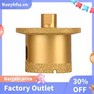 M10 Chân Không Hàn Lỗ Khoan Lỗ Khoan Khoan Lõi Mũi Cho Đá Cẩm Thạch Gạch Sứ Chậu Rửa Lỗ Dụng Cụ Mở