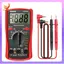 DM850 1999 Đếm Đồng hồ vạn năng kỹ thuật số tự động Điện áp Dòng điện Ohm Ampe kế Máy dò Công cụ đo màu đỏ