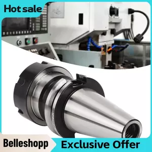 Belleshopp Giá đỡ dụng cụ CNC Tiêu chuẩn Hoa KỳAccuracyLathe Collet Bộ phận cơ khí CAT40-ER40-80