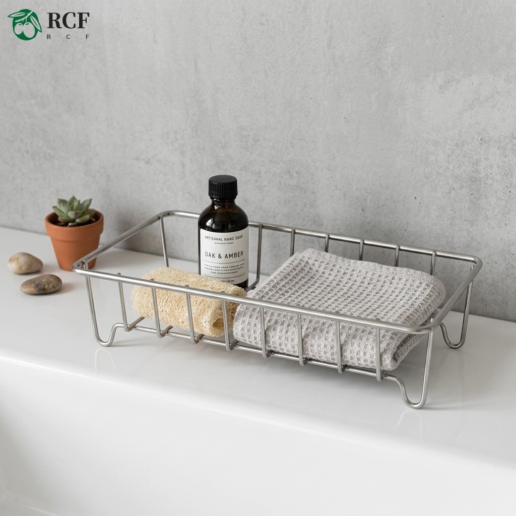 Kệ phòng tắm bằng thép không gỉ Giá để đồ treo tường cho phòng tắm nhà bếp