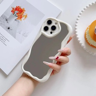Vỏ Cho Huawei Honor 400 Pro 600 Lite X5C X6D X7D X8D X9D X6B X8B X7B X9B X5B X6C X8C Ốp Điện Thoại Sang Trọng Trang Điểm Gương Kem Vồng Viền TPU Chống Sốc Camera Bảo Vệ Silicon