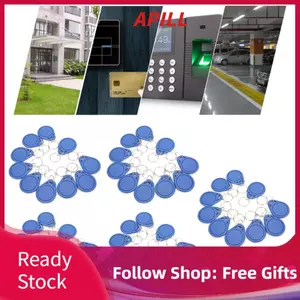 apill Sonew 50 Cái IC‑UID Thẻ Token Tag Key 13,56MHZ Khóa ID có thể sao chép để kiểm soát truy cập cửa hoặc chấm công