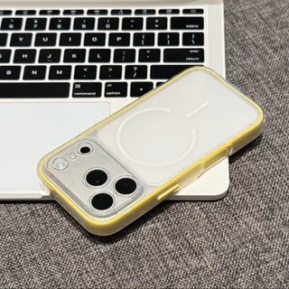 Ốp lưng chống sốc viền đầy màu sắc 2 TRONG 1 cho iPhone 17 16E 15 14 Plus 13 12 11 Pro Max Clear Matte Soft Candy Cover Funda
