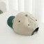 Mũ bóng chày trẻ em OUSXA, Mũ chống nắng trẻ em hình khủng long nhỏ, Cotton kẻ sọc hợp thời trang Chống tia cực tím nhẹ Mũ lưỡi trai bé gái