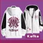 YB1 Honkai Star Rail Kafka Áo Hoodie vẽ tay được cá nhân hóa Full Zip Áo khoác BY1