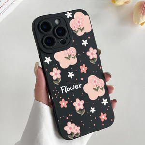Ốp lưng iPhone silicon mềm họa tiết hoa hồng - iP 7/8/X/XS/XR/11/12/13/14/15/16/17/Plus/Air/Pro/Max