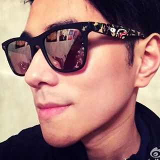 Retro Phong Cách Hồng Kông Sang Trọng Hợp Thời Trang Ngụy Trang Kính Cá Mập Ba Chiều Kính Mát Li Chen Cùng Phong Cách Ngôi Sao Kính Mát Nam Nữ Lái Xe 5.11