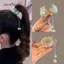 AqToCna Thời Trang Kim Cương Giả sel Ngọc Trai Vuốt Tóc Hoa Kẹp Tóc Nữ Barrettes Đuôi Ngựa Giá Đỡ Kẹp Tóc Phụ Kiện Tóc Quà Tặng AqToCna