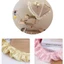 Viền viền ren xếp nếp SMILE, Viền ren xếp ly ánh sáng nước nhiều màu, Chất liệu viền vải viền viền viền rộng 5cm Ruy băng xếp li hai lớp Quần áo búp bê ren