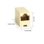 Yoo 10 Chiếc Mạng Ethernet Hai Đầu Thẳng Cáp LAN Joiner Coupler RJ45 Cat5 6 Mở Rộng Cắm Cáp Mạng C