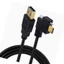 Char 30-300Cm Cáp USB C cường độ công nghiệp Dây dữ liệu bên trái phải có khóa vít Tính năng ngăn chặn ngắt kết nối
