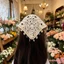Bandana Tóc Bohemian Vintage - Khăn Đầu Tam Giác Có Dây Mặt