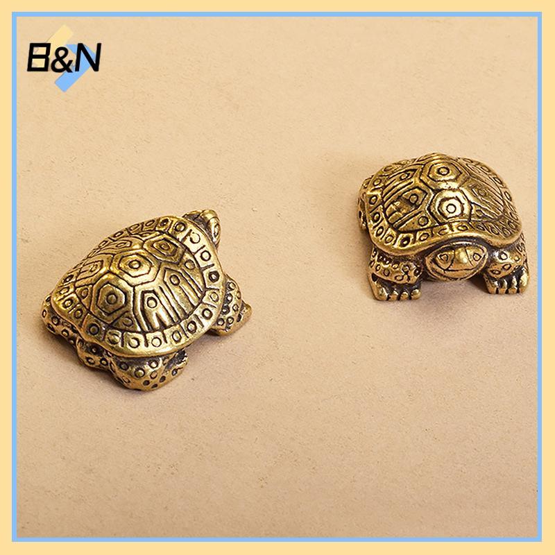 B & N 1 Đồng Cổ Chắc Chắn Rùa Đồ Trang Trí Tuổi Thọ Động Vật Điêu Khắc Văn Phòng Tại Nhà Bàn Trang Trí Mô Phỏng Trang Trí.