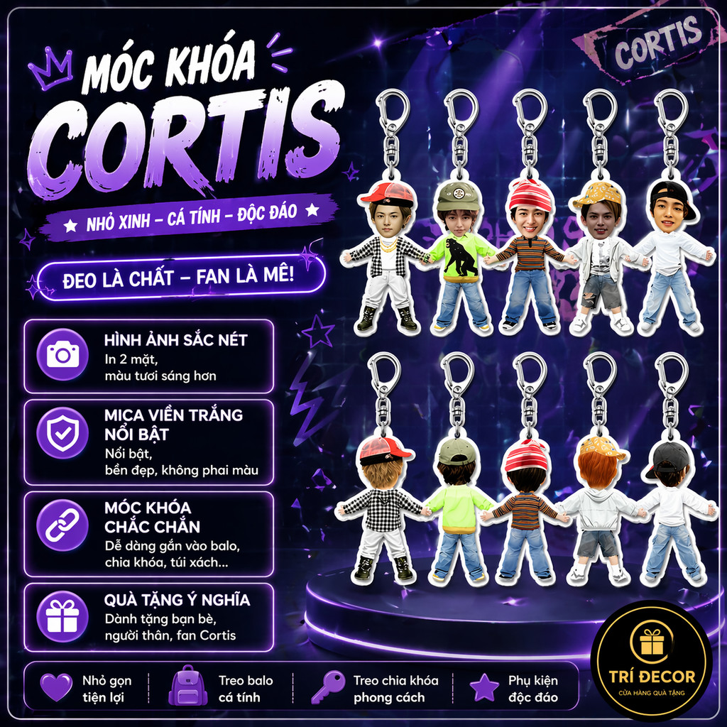 Cortis Hàng Hóa Móc Khóa Sáng Tạo Giá Trị Cao Hỗ Trợ Chất Liệu Túi Đi Học Ba Lô